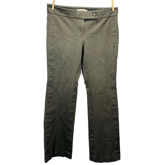 Ann Taylor LOFT Womens Marisa Fit Career Pants Stretch Bootcut Brown Size 10 - Picture 2 of 12